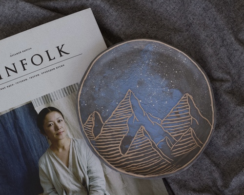 Тарелка "Сграффито" фото 4