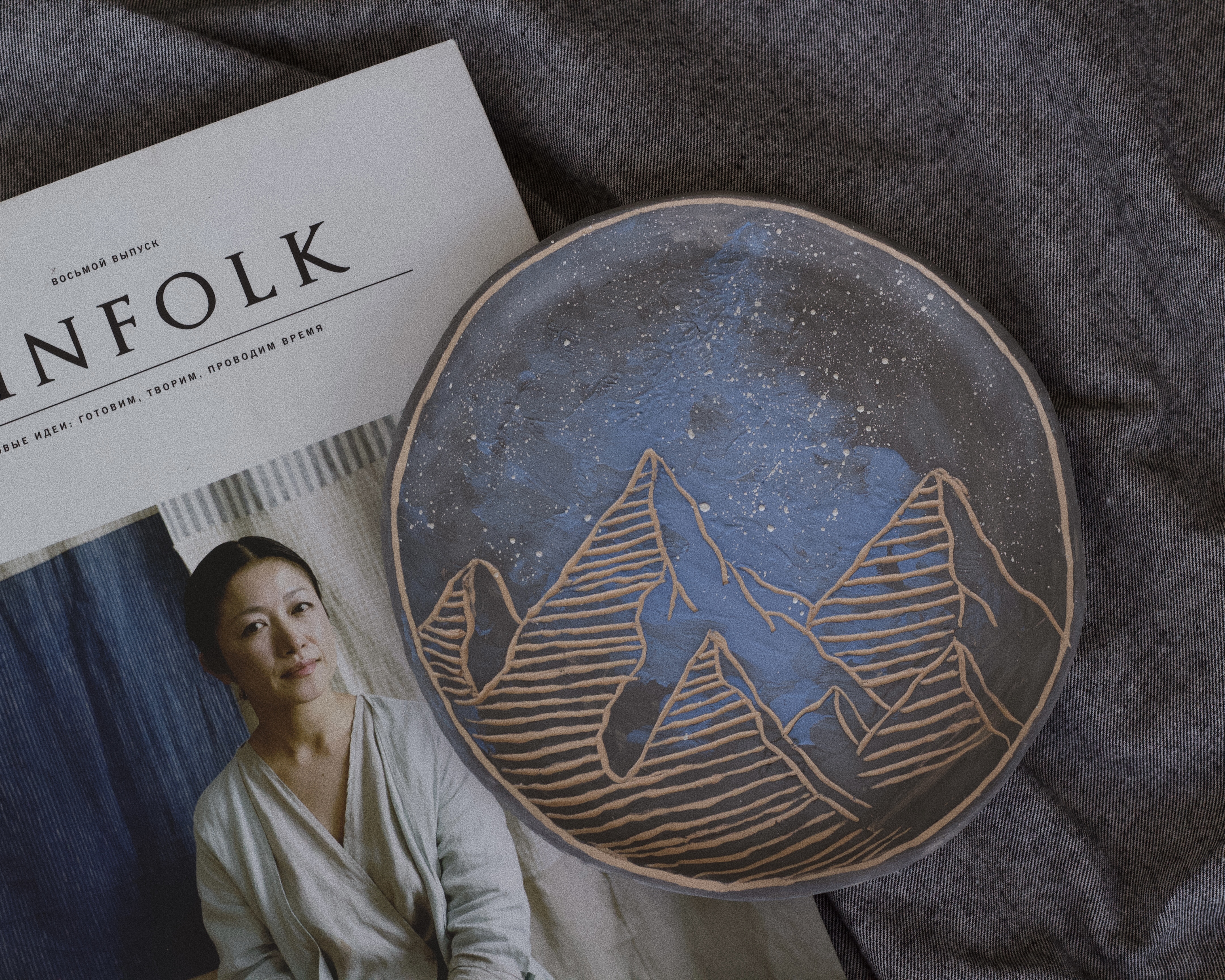 Тарелка "Сграффито" фото 4